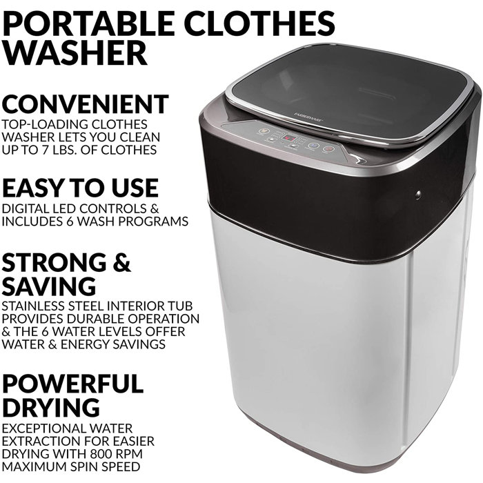 Farberware 1 Cubic Feet Top Load Washer & Reviews Wayfair